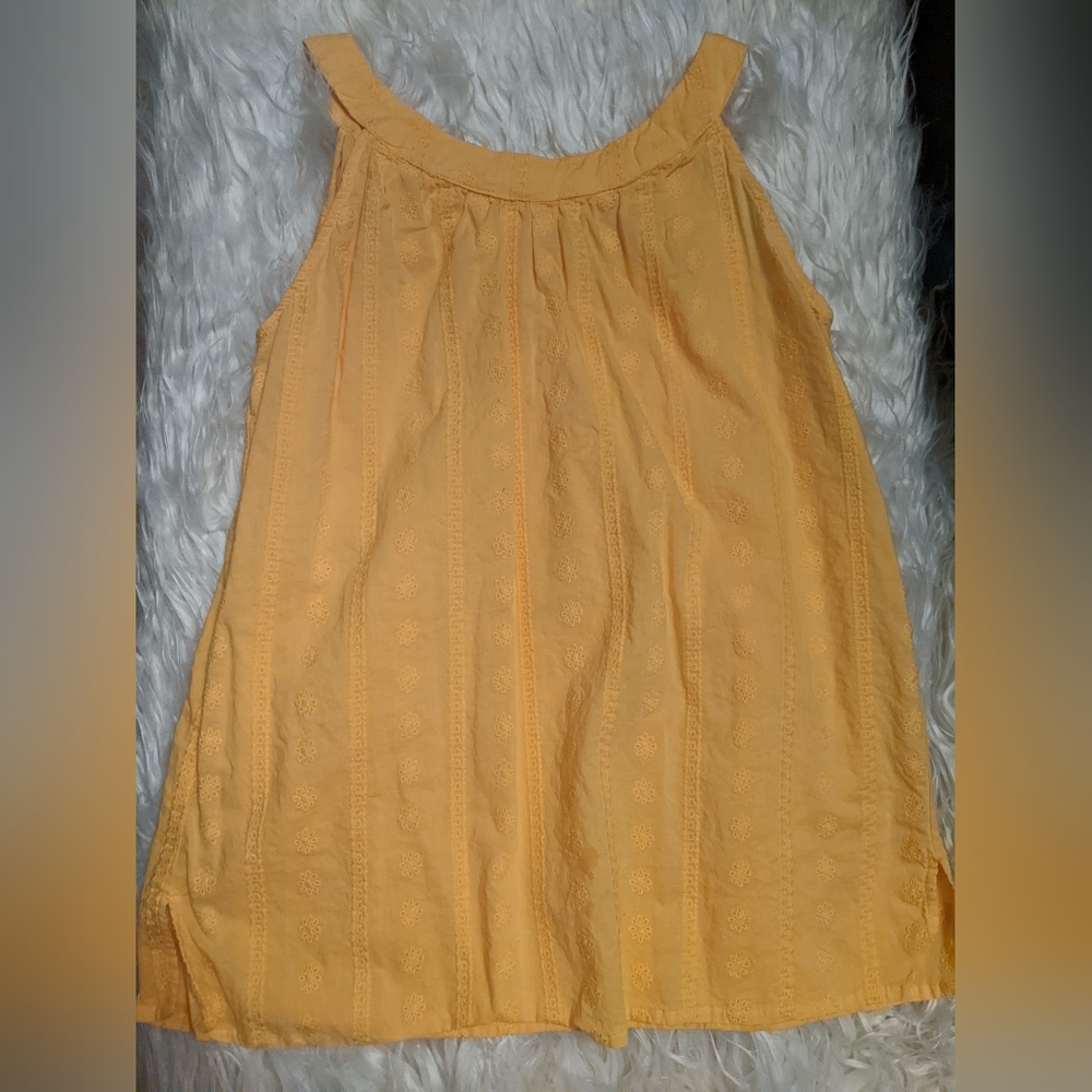 Women's XS blouse Loft, Yellow/Orange